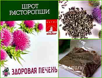 Шрот Расторопши Цена В Спб