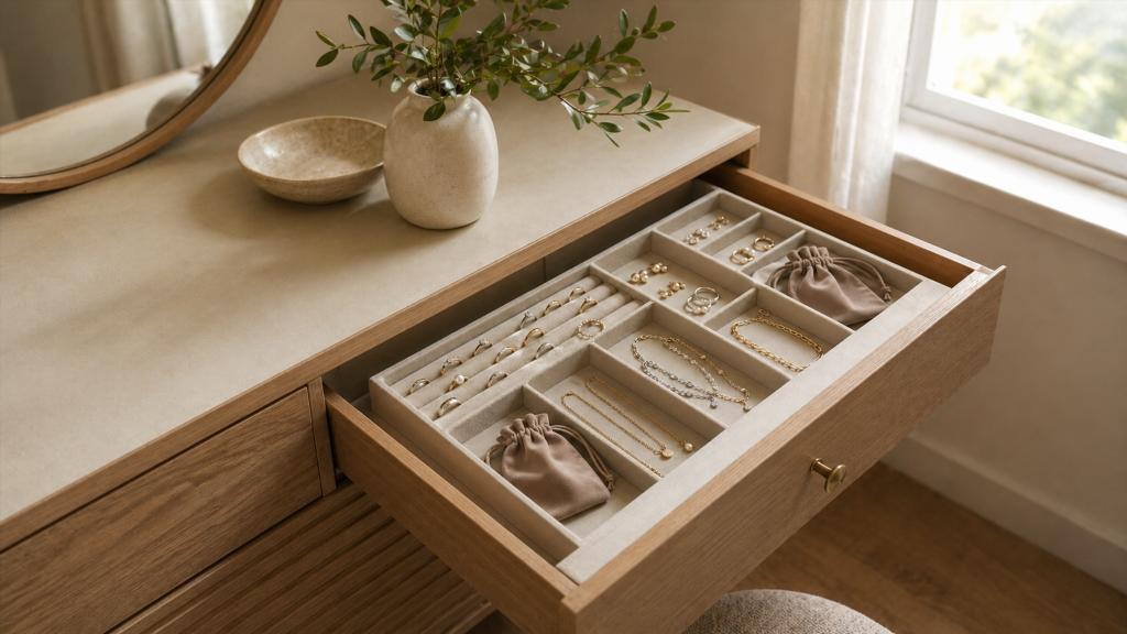 Как хранить украшения, чтобы они не царапались и не терялись